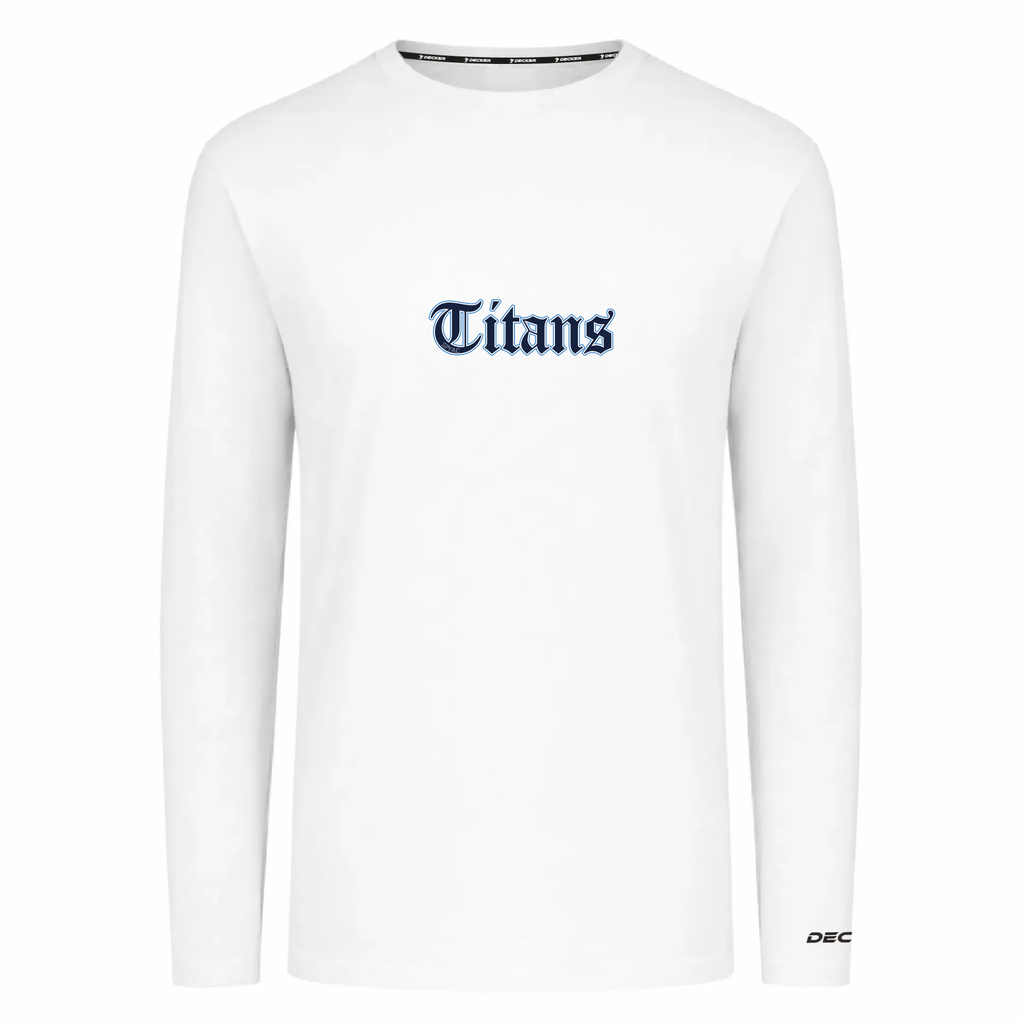 Decker Adult Tri-Blend T-Shirt - Long Sleeve