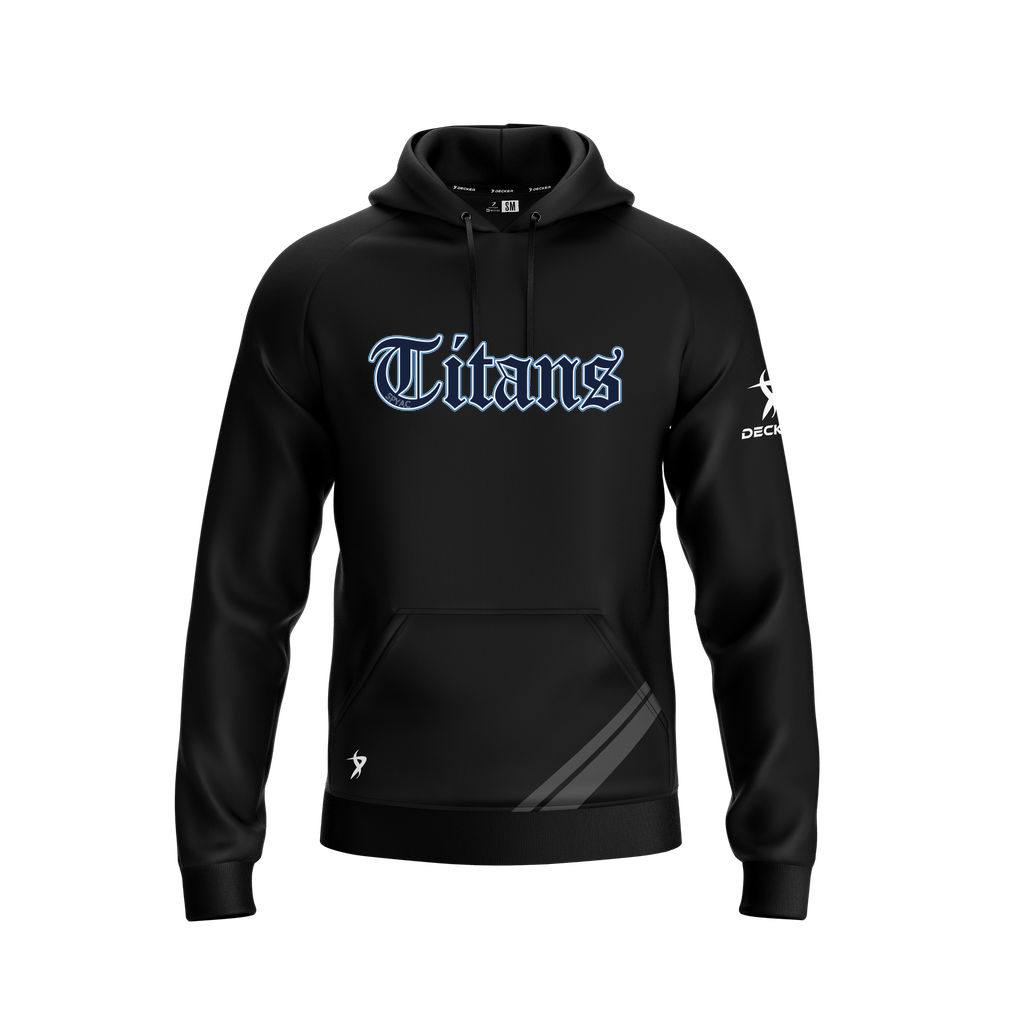 [FOLHSMBK-YXS-LOGO1] Decker Summit Hoodie (Black, Youth XS, Logo 1)