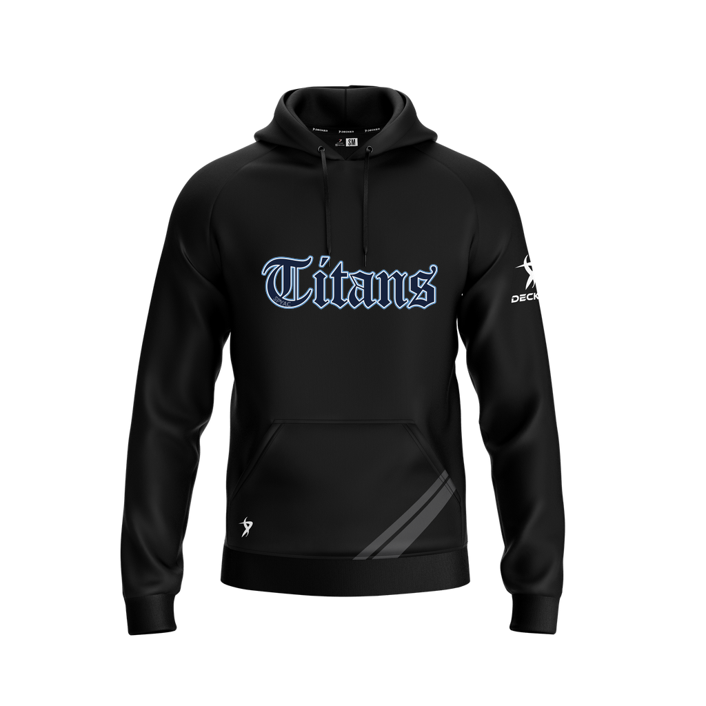 [FOLHSMBK-YXS-LOGO1] Decker Summit Hoodie (Black, Youth XS, Logo 1)
