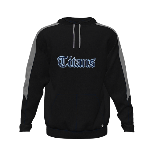 [CUS-DFW-HOOD-FLC-LSL-BLK-YXS-LOGO1] Hoodie (Black, Youth XS, Logo 1)