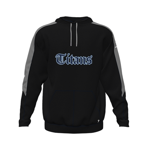 [CUS-DFW-HOOD-FLC-LSL-BLK-YXS-LOGO1] Hoodie (Black, Youth XS, Logo 1)