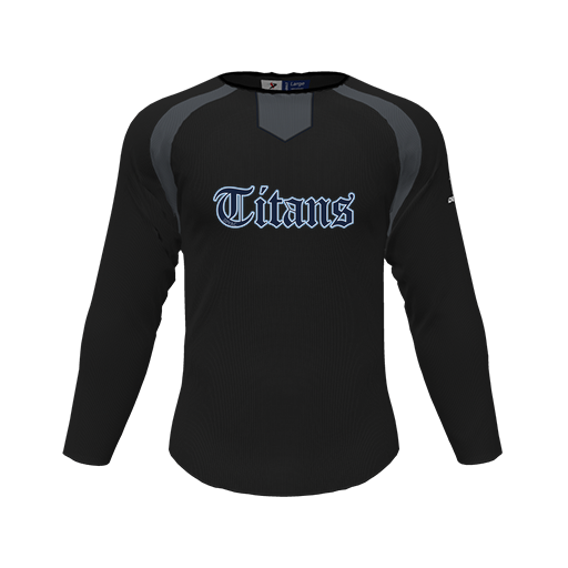 [CUS-DFW-PULL-FLC-CNK-LSL-BLK-YS-LOGO1] Pullover (Youth S, Black, Logo 1)
