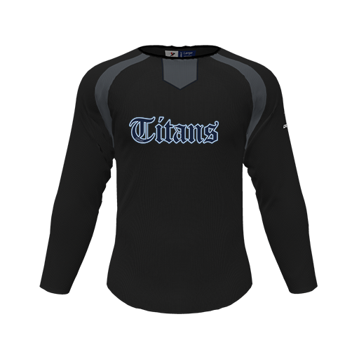 [CUS-DFW-PULL-FLC-CNK-LSL-BLK-YS-LOGO1] Pullover (Youth S, Black, Logo 1)