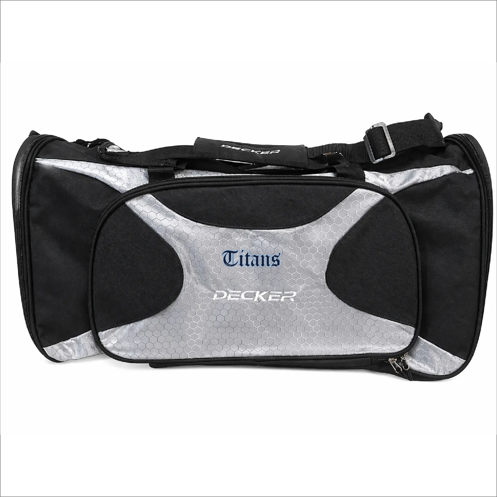 [DIA-DUBG-GRY-LOGO1] Decker Diamond Duffel (Logo 1)