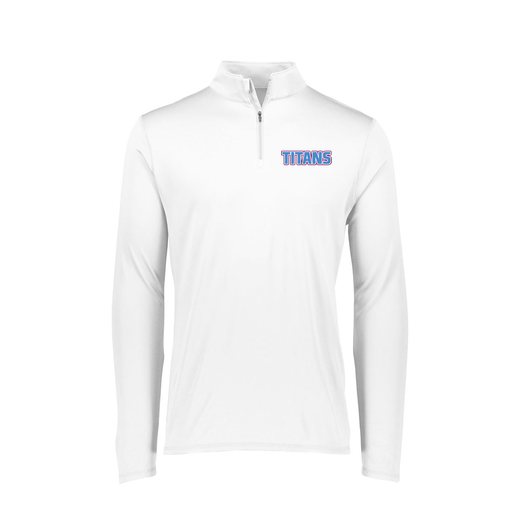 [FTLQFLWH-FAXS-LOGO3] Decker Women's Flex-Lite 1/4 Zip Shirt (Female Adult XS, White, Logo 3)