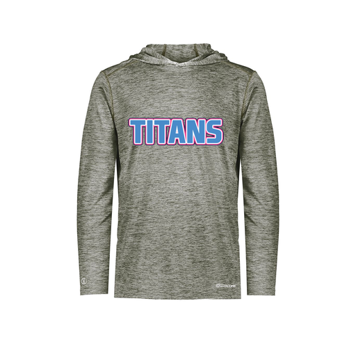 [FOLHCGGY-AS-LOGO3] Decker Men's Charge Hoodie (Adult S, Gray, Logo 3)